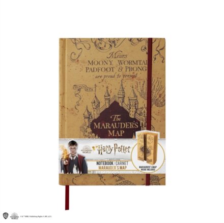 Notebook-Foldable Marauder's Map