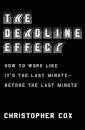 The Deadline Effect