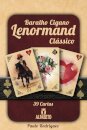 Baralho cigano Lenormand clássico com 39 cartas