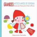 Capuchinho Vermelho - Grandes Autocolantes de Esponja