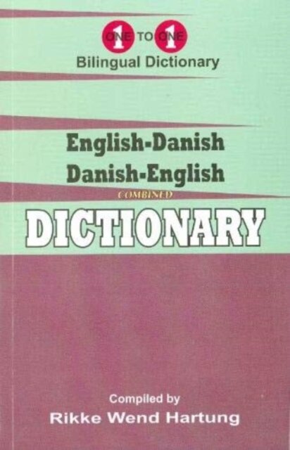English-Danish & Danish-English One-to-One Dictionary (exam-suitable)