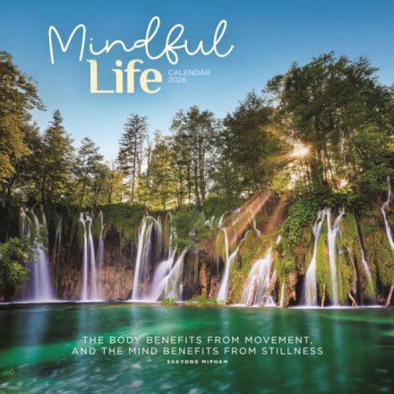 Mindful Life Square Wall Calendar 2026