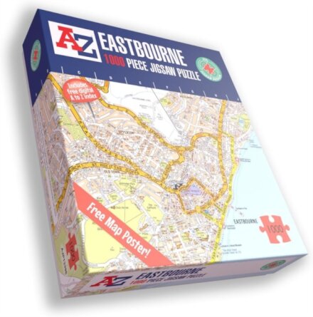 A-Z Map of Eastbourne