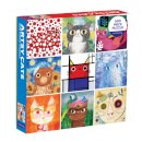 Artsy Cats 500 Piece Family Puzzle