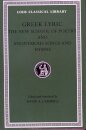 Greek Lyric, Volume V
