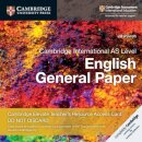 Cambridge International AS Level English General Paper Digital Teacher's Resource Access Card