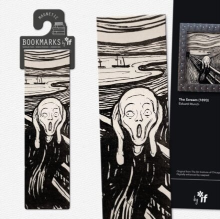 Classics Magnetic Bookmarks - The Scream