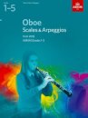 Oboe Scales & Arpeggios, ABRSM Grades 1-5