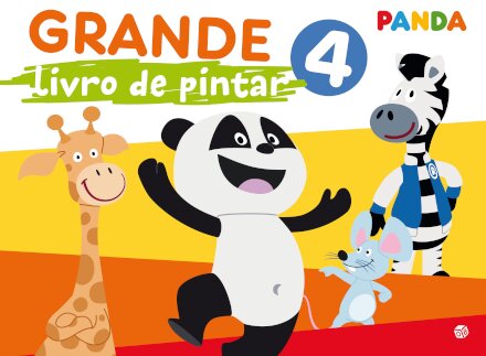 Panda-Grande Livro De Pintar 4