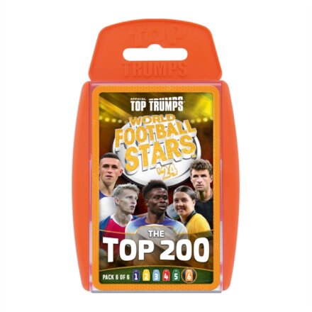 Top Trumps World Football Stars Top 200 Cards - Pack 6