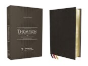 KJV, Thompson Chain-Reference Bible, Premium Goatskin Leather, Black, Premier Collection, Art Gilded Edges, Black Letter, Comfort Print