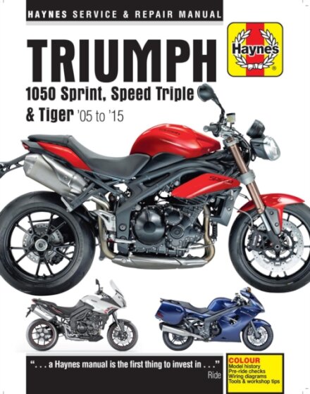 Triumph 1050 Sprint, Speed Triple & Tiger (05 - 15)