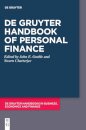 De Gruyter Handbook of Personal Finance