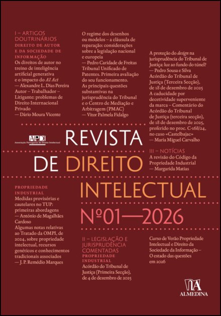 Revista De Direito Intelectual - Nº 1 - 2026