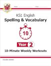 KS1 Year 2 English 10-Minute Weekly Workouts: Spelling & Vocabulary