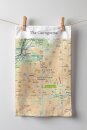 OS Map Tea-towel - Cairngorms National Park