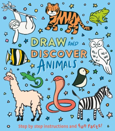 Draw and Discover: Animals