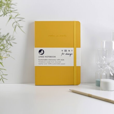 A5 Make a Mark - Mustard Yellow Notebook
