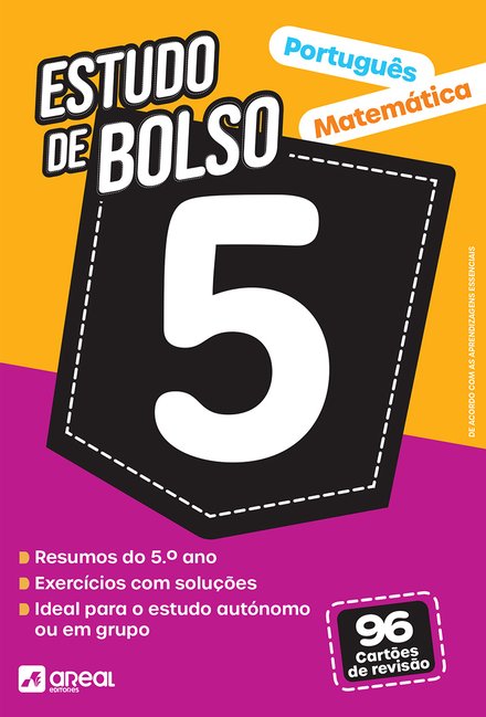 Estudo De Bolso: Português E Matemática - 5.º Ano