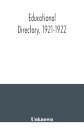 Educational directory, 1921-1922