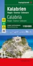 Calabria, Road and Leisure Map, 1:150.000,