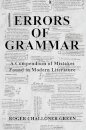 Errors of Grammar
