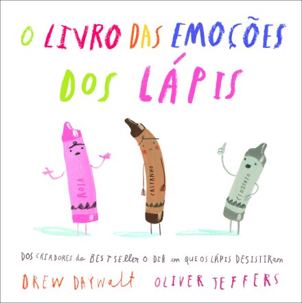 O livro das emoções dos lápis