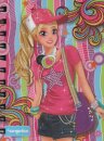 Caderno Espiral Menina Multicolor