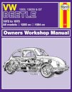 VW Beetle 1303, 1303S & GT (72 - 75) Haynes Repair Manual