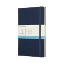 Moleskine Sapphire Blue Notebook Large Dotted Hard