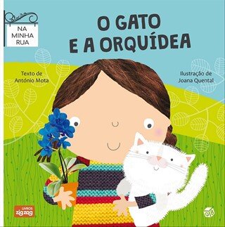 Na Minha Rua O Gato E A  Orquídea