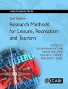 Research Methods for Leisure, Recreation and Tourism