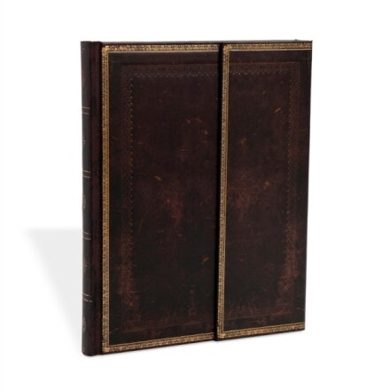 Black Moroccan Ultra Lined Hardcover Journal