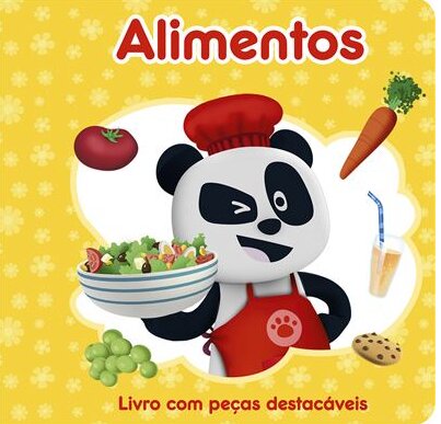 Canal Panda - Alimentos - Livro Com Peças Destacáveis