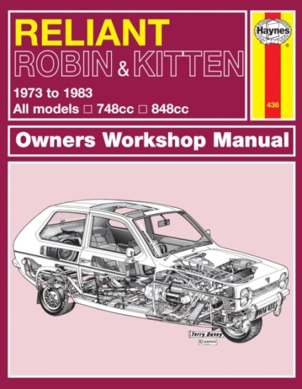 Reliant Robin & Kitten