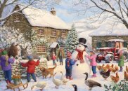 Jigsaw 1000 Piece - Christmas At The Farm (L)