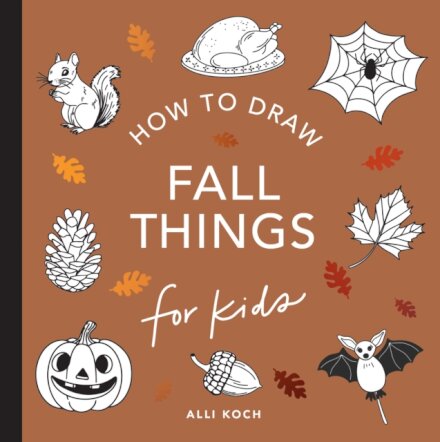 Fall Things: How To Draw Books For Kids With Pumpk