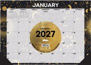 Celestial 2027 17" x 12" Monthly Deskpad