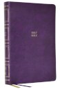 KJV Holy Bible: Paragraph-style Large Print Thinline with 43,000 Cross References, Purple Leathersoft, Red Letter, Comfort Print: King James Version