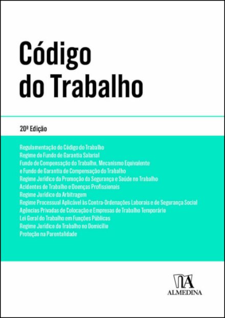 Código Do Trabalho Bolso 20ª Edição