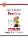 KS1 Spelling Year 1 Daily Practice Book: Spring Term