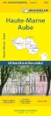 Aube Haute-Marne - Michelin Local Map 313