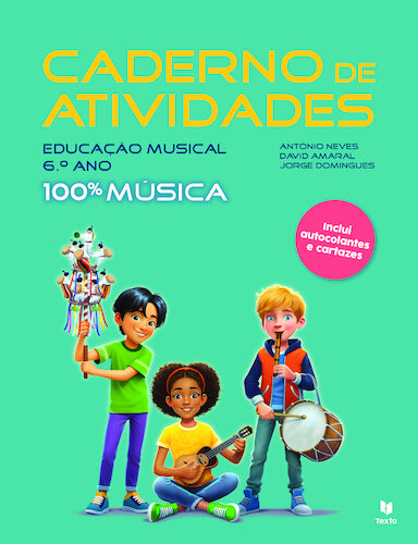 100% Música 6.º Caderno do Aluno 2026