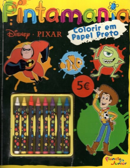 Pintamania - Colorir em Papel Preto