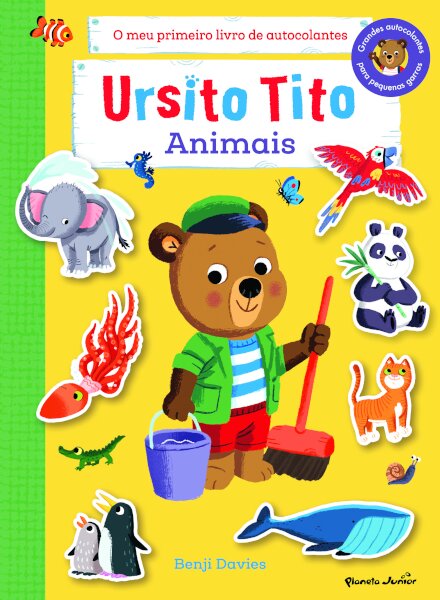 Ursito Tito - Autocolantes Animais