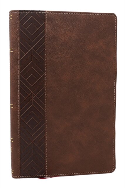 KJV, Personal Size New Testament, Brown Leathersoft, Red Letter, Comfort Print