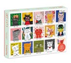 Art Cats by Nia Gould - 1,000 Piece Puzzle