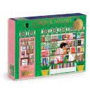 Wisdom & Whimsy Bookshop 1000 Piece Foil Puzzle