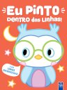 Eu Pinto Dentro Das Linhas - Coruja - Laranja