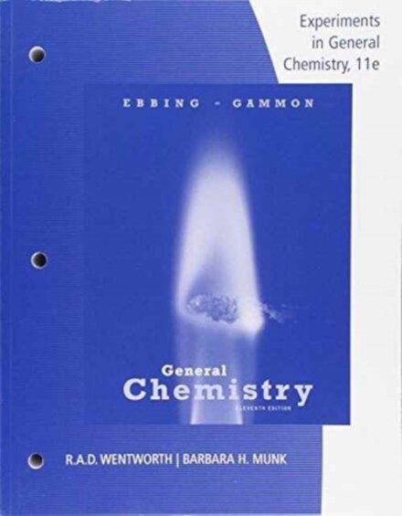 Lab Manual Experiments in General Chemistry